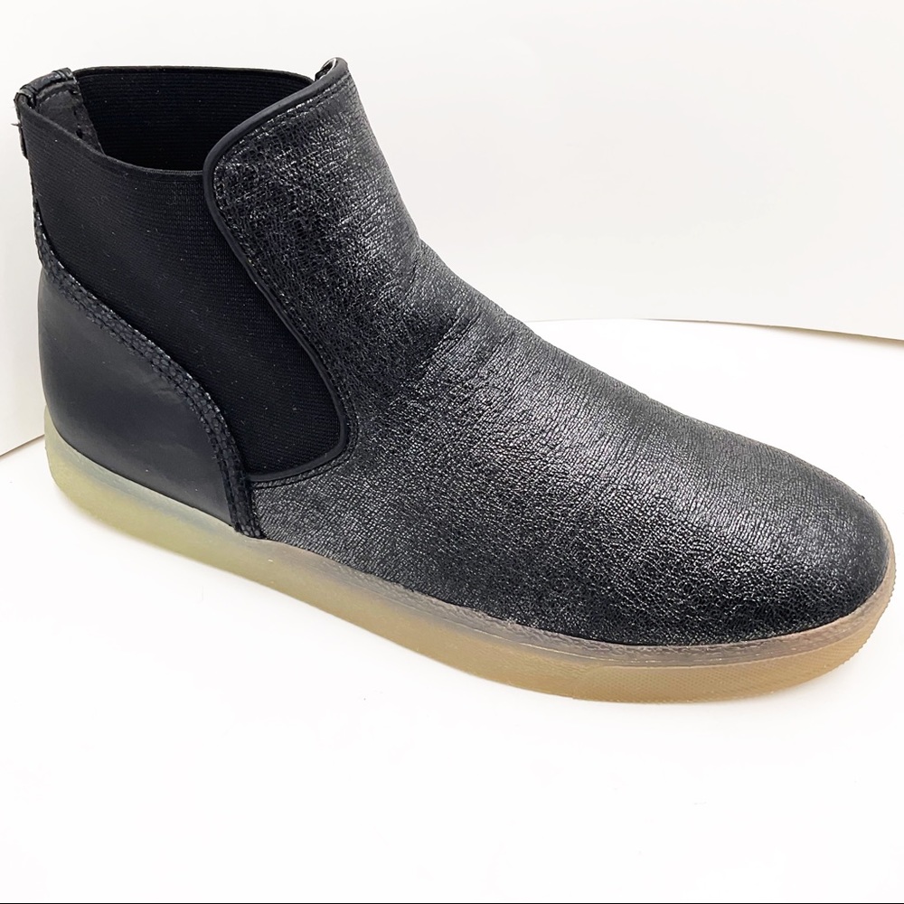 {Sam Edelman} Margot Chelsea Metallic Sneaker Boots - Picture 2 of 16